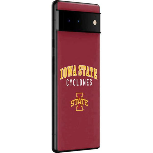 Iowa State University Collegiate Text Google Pixel 6 Pro Skin